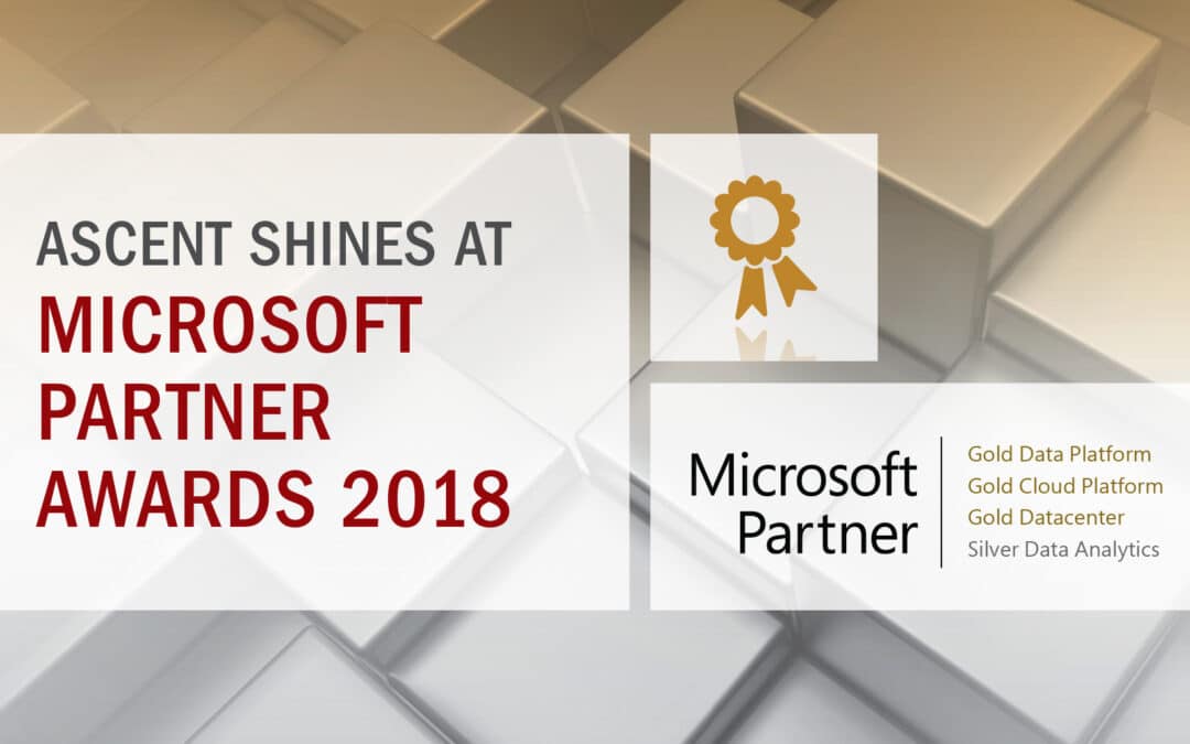 Ascent Technology Shines at Microsoft Partner Awards 2018