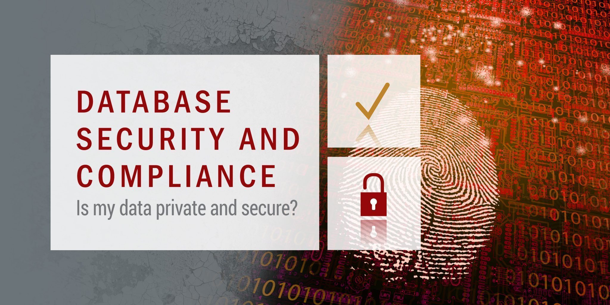 Database Security and Compliance